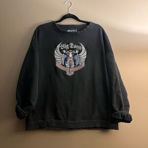 Vintage big dogs sweatshirt size XL
